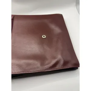 Cartier Vintage Must De Cartier Flap Bag Pouch No Strap Bordeaux thumbnail 11