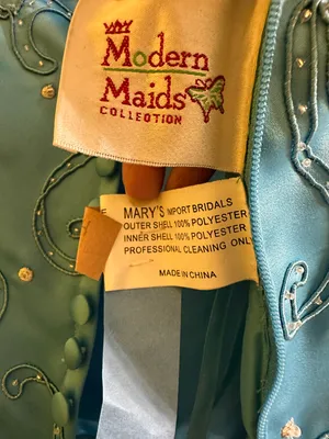 Blue Bridesmaid Dress thumbnail 3