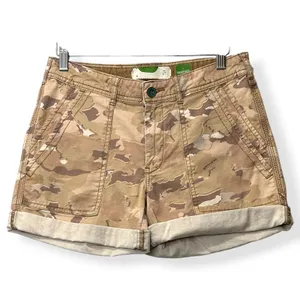 Anthropologie Women‎ The Wanderer Shorts Camo 27 Utility Cargo Gorpcore Safari thumbnail 2
