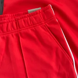 Nike Sportswear Mid-Rise Wide Leg Track Pants Picante Red Orange Women XL Baggy thumbnail 4