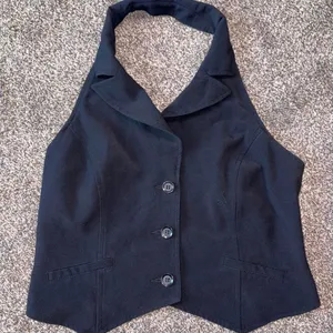 Black Star City tank top vest in size M thumbnail 1