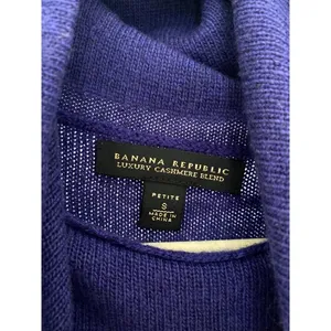Banana Republic Cashmere Wool Mini Dress Sweater Cowl Neck Quiet Luxury Scandi S thumbnail 4