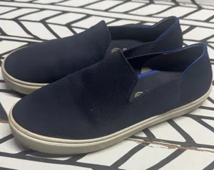 Rothy’s The Original Slip On Sneaker in Navy size 8.5 thumbnail 1