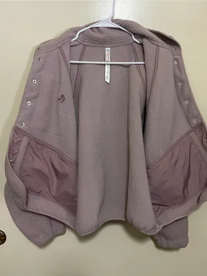 Free People Hit The Slopes Jacket Mauve thumbnail 2