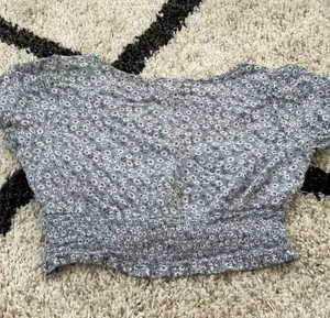 Aeropostale Flower Crop Top thumbnail 3