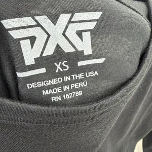 PXG Shirt Womens XS Black Floral Aloha Sleeve Raglan Crew Neck Golf Top Casual thumbnail 4
