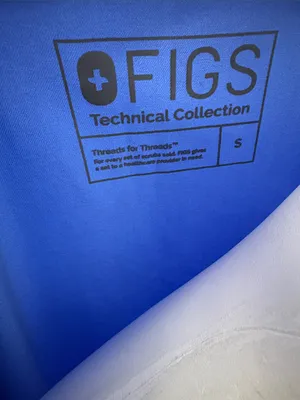FIGS Catarina Ceil Blue Small Scrub top thumbnail 10