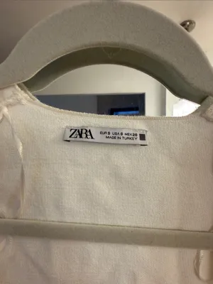 Zara Cream Fitted Top thumbnail 3