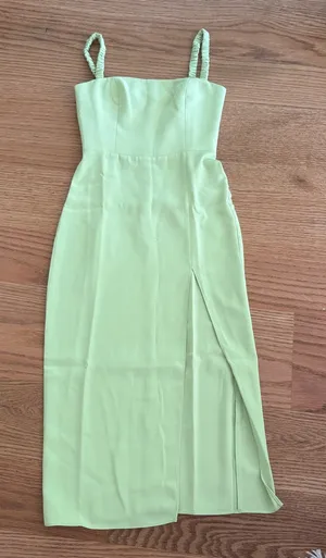 Amanda Uprichard green dress thumbnail 1