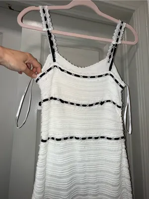 For Love And Lemons The Mayfair White‎ crochet Maxi Dress size XS thumbnail 6