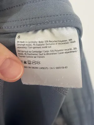Lululemon Softstreme High-Rise Pant Regular in Belgian Blue Size 8 thumbnail 11