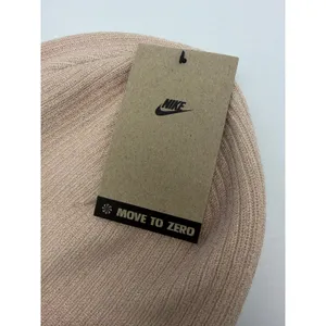 Nike Sportswear Cuffed Beanie Adult Unisex Shimmer Blush Pink Metallic Logo NWT thumbnail 6