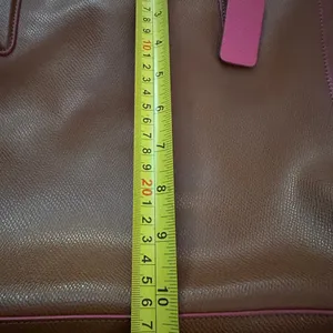 Coach Pebble Leather Kelsey Satchel Purse; excellent condition thumbnail 12