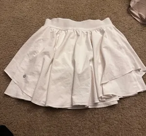 White lululemon skirt thumbnail 3
