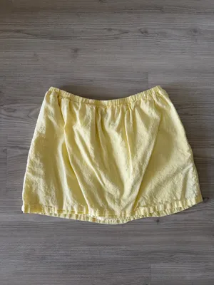 Seven Wonders Butter Yellow Mini Skirt thumbnail 4