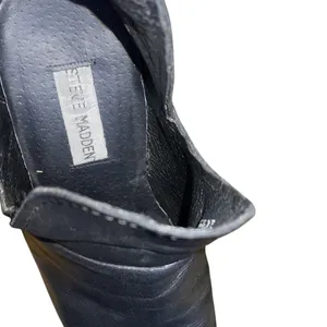 Steve Madden Petra Open Side Bootie Leather Boots SZ 8 Block Heel BOHO Chic thumbnail 5