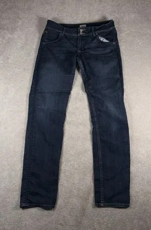 Hudson Gray Hudson Jeans Women's Size 31 Blue Collin Low Rise Skinny Button Flap thumbnail 1