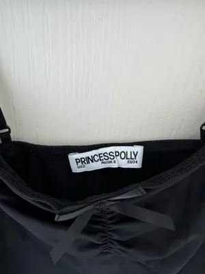 Princess Polly Vihaann Top in Black thumbnail 4