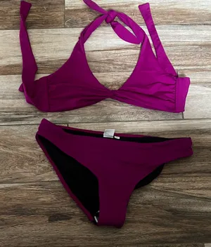 L space purple swimsuit thumbnail 1