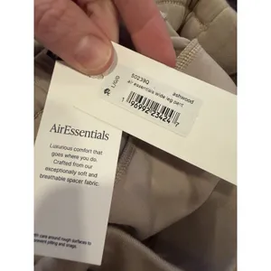 Spanx Air Essentials Wide Leg Pant Large Petite Ashwood (taupe) NWT $138 thumbnail 8