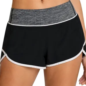 Lululemon Speed Short Pocket Swift Ultra Black Heathered Gray Angel Wing 6 thumbnail 1
