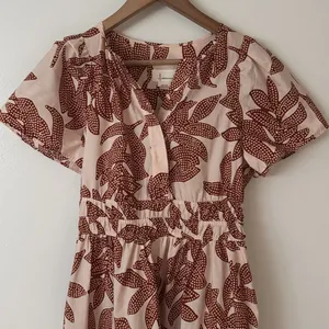 Anthropologie XS The Somerset Maxi Floral Print Dress thumbnail 4