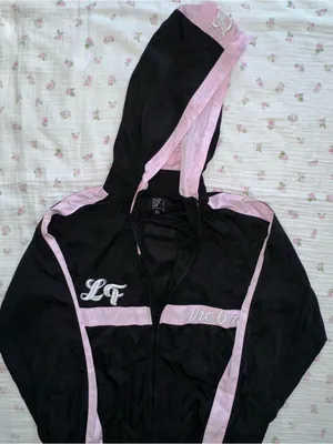 LF The Brand Black and Pink Windbreaker thumbnail 2