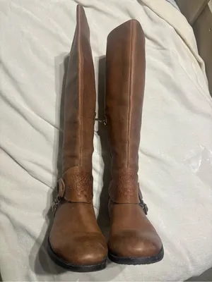 Vince Camuto Women’s Tall Leather Riding Boots in Brown 7.5 thumbnail 7