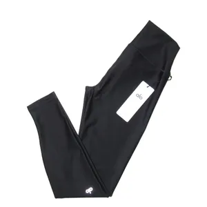 NWT Alo Yoga High-Waist Airlift Legging in Black Stretch Workout L thumbnail 3
