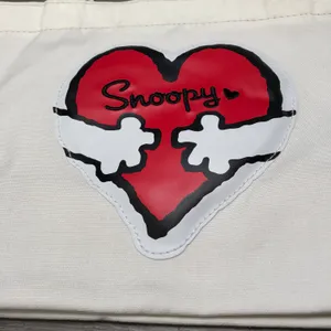 peanuts snoopy love heart canvas tote bag Multiple thumbnail 4