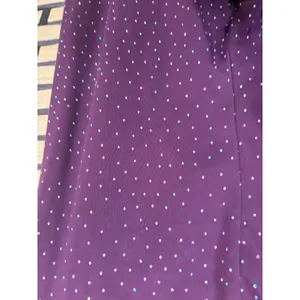 No Boundaries Burgundy Blingy‎ Flare Pull On Pants Size XS thumbnail 4