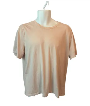 Old Navy Mens Tshirt Soft Washed Short Sleeve Crew Neck Beige Size Large thumbnail 1