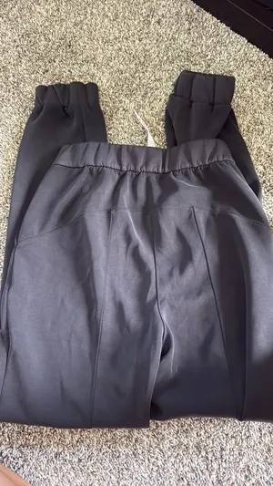 Black soft Lululemon Joggers  thumbnail 3