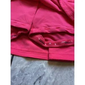 Lululemon Women Pink Athletic Tennis Golf Skirt Ruffle Back Size 6 Activewear thumbnail 7
