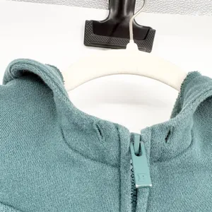 PINK Victorias Secret Womens Love Aspen Graphic Ski‎ Zip Up Hoodie Size XL Teal thumbnail 3