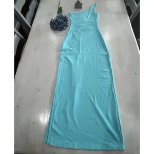 Susana Monaco‎ Cutout Dress Bodycon Sleeveless leg slit prom Dress Blue S thumbnail 3