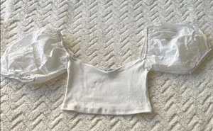 NWT Zara Crop Top Size S thumbnail 1