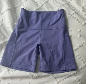 Lululemon Purple  Biker Shorts thumbnail 1
