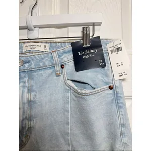 Abercrombie & Fitch the skinny high rise size 32/14 thumbnail 4