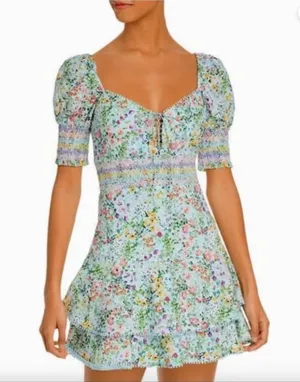 Alice + Olivia Crawford sweetheart Mini Dress thumbnail 1