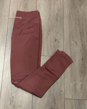 Dusty pink Alphalete seamless leggings medium thumbnail 1