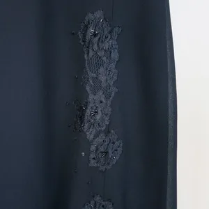 Vintage Y2K J.B.S. Black Lace Midi Dress thumbnail 8