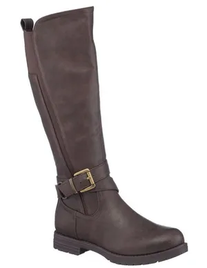 G.C Shoes Aston Brown Riding‎ Boots With Buckle Detail Size 6.5 New thumbnail 1