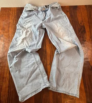 VIP‎ Jeans Womens Size 7/28 Light Wash High Rise Wide Leg Baggy Denim Jeans thumbnail 1
