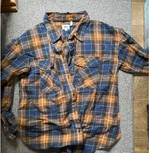 BKE Flannel Top thumbnail 1