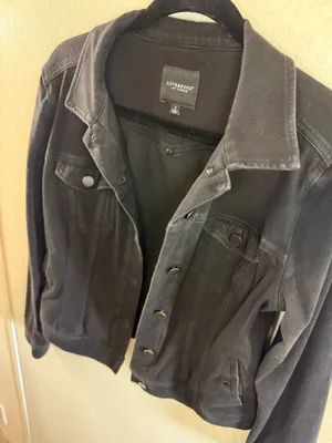 Liverpool Los Angeles Black Denim Jacket Women's Size Small thumbnail 3
