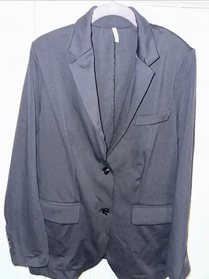 HALARA Black Single-Breasted Blazer with Flap Pockets thumbnail 6