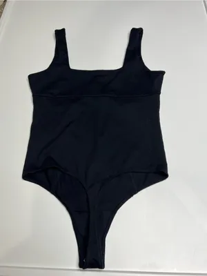 Abercrombie and fitch Classic Black Square Neck Bodysuit small thumbnail 4