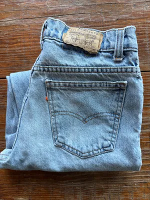 Levis Orange Tab Student Faded Vintage Jeans Made in USA Size 29x28 thumbnail 2