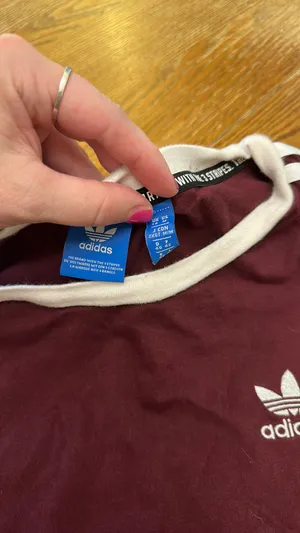 Adidas Dark Maroon Shirt thumbnail 4